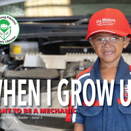 When I grow up I want to be a Mechanic